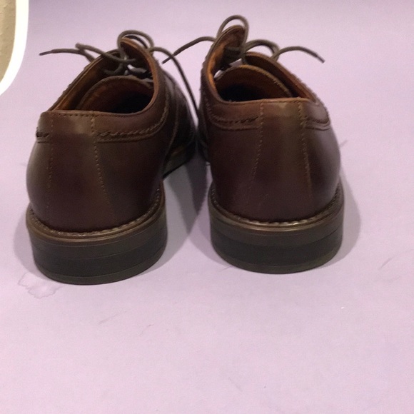 Men’s Size 10 D Brown Leather Shoes by Today’s Man - Picture 2 of 4